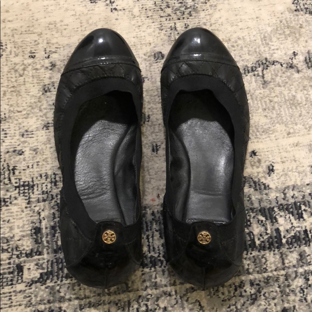 Tory Burch quilted flats